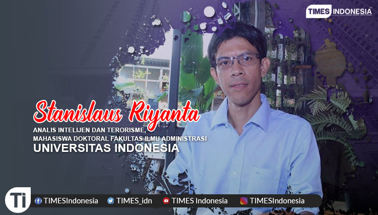 Stanislaus Riyanta, analis intelijen dan terorisme, mahasiswa doktoral Fakultas Ilmu Administrasi Universitas Indonesia