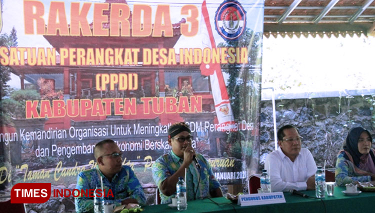 Hadiri Muskerda PPDI, Setiajit Janjikan Tambahkan Desa di Tuban dapat Tambahan Rp 300 Juta