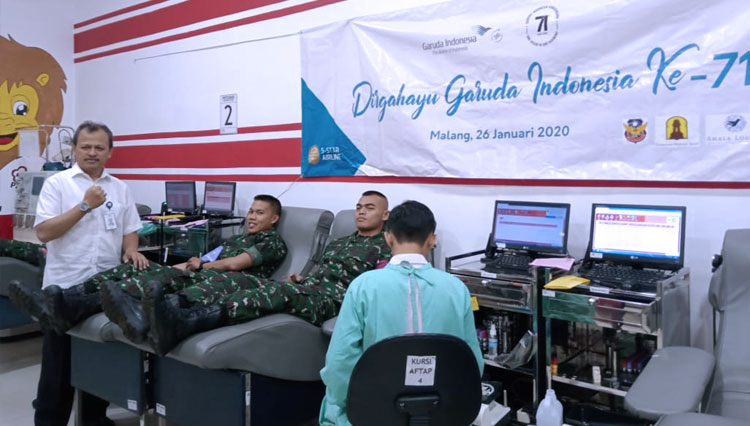 Dadang Shalahudin Yusuf, Stasiun Manajer Garuda Indonesia Malang, hari ini (27/1/2020). (foto: Istimewa)