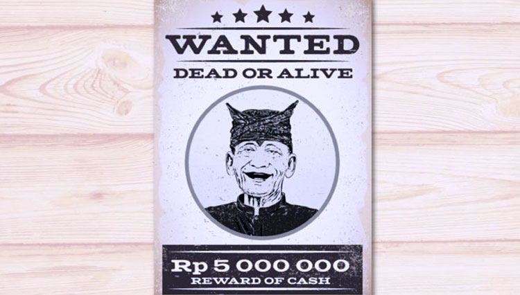 Gambar sosok anonim Mbah Kangkung, penulis artikel di website ceritatujuhbukit.com.