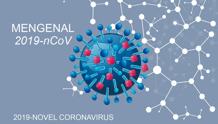 ILUSTRASI : Serangan virus corona menggemparkan dunia (Foto: Kemenkes RI)