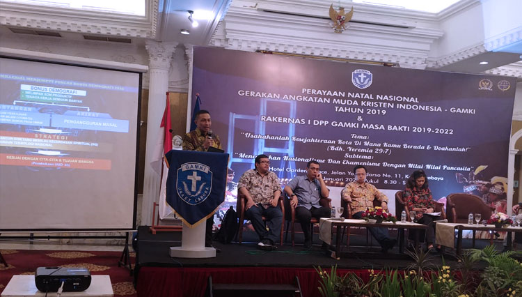 Wakil Kepala Bssn Ajak Generasi Milenial Amalkan Nilai Pancasila Times Indonesia