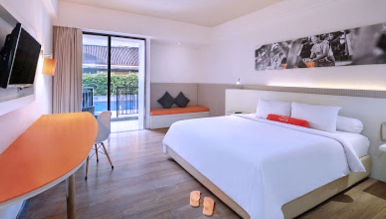 HARRIS Hotel Seminyak Bali pun menyiapkan paket Family Room yang bisa menjadi pilihan bagi wisatawan yang ingin berlibur bersama keluarga. (Foto: HARRIS Hotel Seminyak Bali)