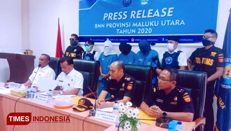 Paket Onderdil Motor Jadi Modus Pengiriman Narkotika Bnnp Malut