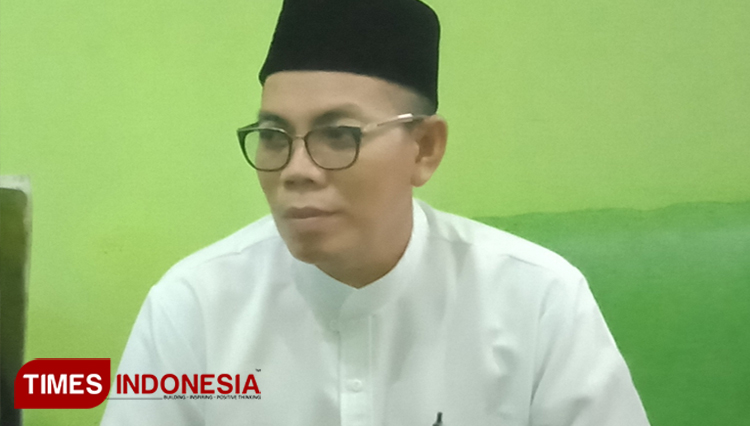 KH Juhadi Muhammad Ketua Tanfidziyah PCNU Kabupaten Indramayu.