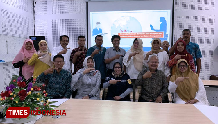 Kunjungan Sekretaris BPPSDMP, Dr. Ir. Siti Munifah, M.Si ke BBPP Batu, Sabtu (8/2/2020). (FOTO: AJP/TIMES Indonesia)