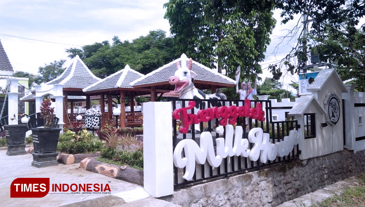 The front look of Trenggalek Milk House. (PHOTO: Sisca Ainun Nissa/AJP TIMES Indonesia)