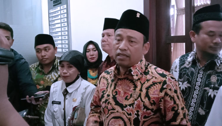 Ketua Komisi D DPRD Kota Malang, Wanedi, usai rapat bersama Dinas Pendidikan dan Kebudayaan Kota Malang. (Foto: Naufal Ardiansyah/TIMES Indonesia)