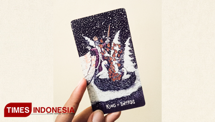 The King of Swords, taror card (14/2/2020). (foto: Widya Amalia/TIMES Indonesia)