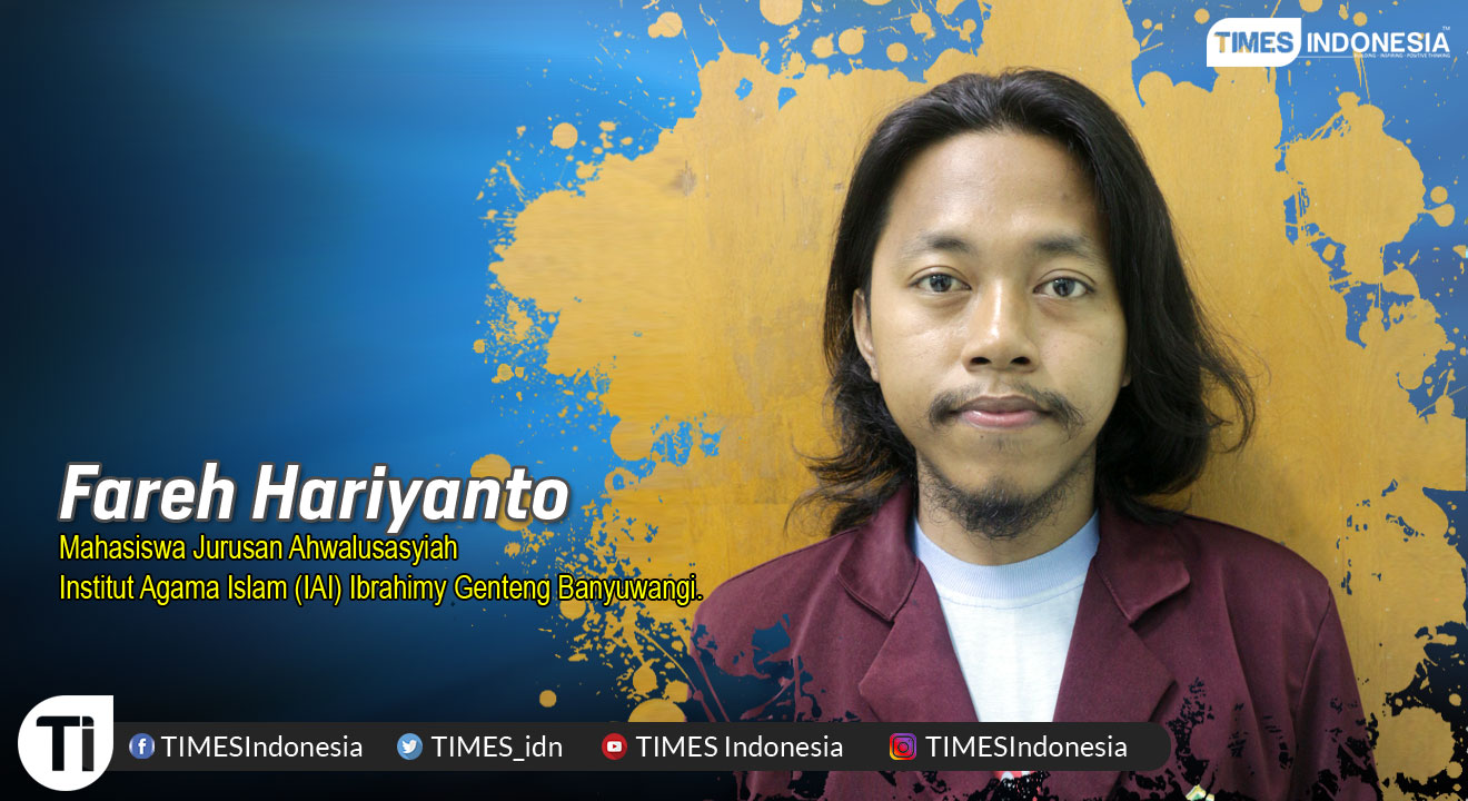 Fareh Hariyanto, Mahasiswa Jurusan Ahwalusasyiah Institut Agama Islam (IAI) Ibrahimy Genteng Banyuwangi.