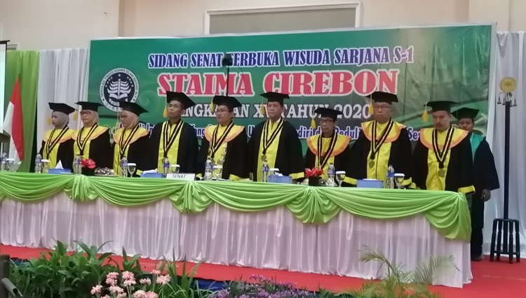 STAIMA Cirebon Gelar Wisuda,  Ruchman Basori: Tak Ada Sarjana PTKI yang Nganggur