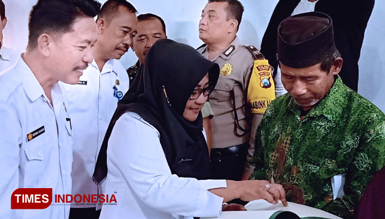 Warga Magetan Kembali Dapatkan PTSL, Ini Pesan Wabup Nanik