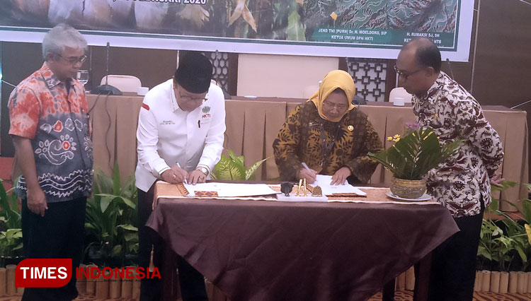 Sepakat Kerjasama dengan HKTI NTB, Ditjen PSP Kementan RI Siap Kucurkan Dana KUR