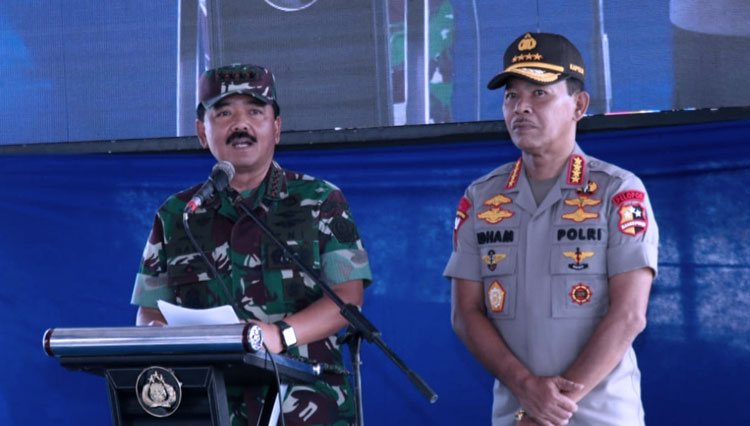 Tanam Mangrove di Banten, Panglima TNI dan Kapolri Ajak Warga Peduli Pesisir