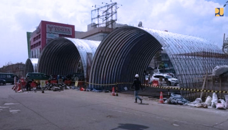 Pemanfaatan Teknologi Mortar Busa ini telah digunakan di sejumlah proyek infrastruktur di Indonesia. (Foto: Biro Komunikasi Publik Kementerian PUPR RI)