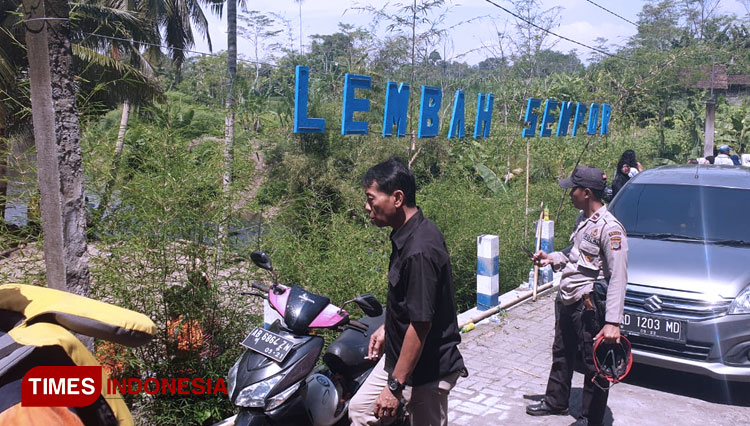 Suasana Lembah Sempor yang dijadikan lokasi pramuka SMPN 1 Turi, Sleman. (FOTO: Ahmad Tulung/TIMES Indonesia)