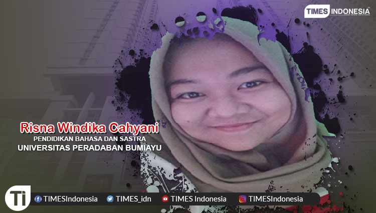 Risna Windika Cahyani, mahasiswa Pendidikan Bahasa dan Sastra di Universitas Peradaban Bumiayu