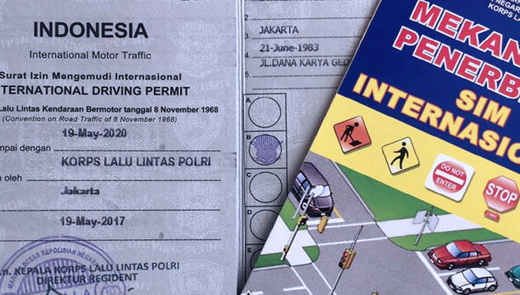 Bentuk pengurusan SIM Internasional. (Foto: otomania)
