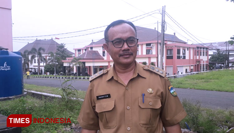 Kepala Bidang Linjamsos Penanganan Fakir Miskin (PFM) Kabupaten Tasikmalaya, Rahmat Z.M (Foto: Arif Yasin Ihsani/TIMES Indonesia)
