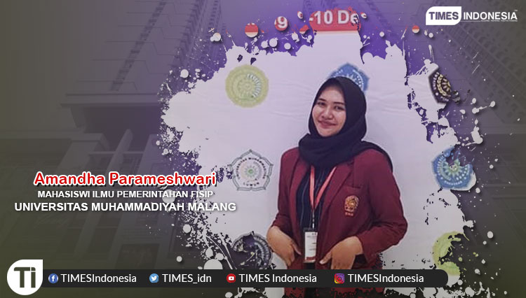 Amandha Parameshwari, Mahasiswi Ilmu Pemerintahan FISIP Universitas Muhammadiyah Malang.