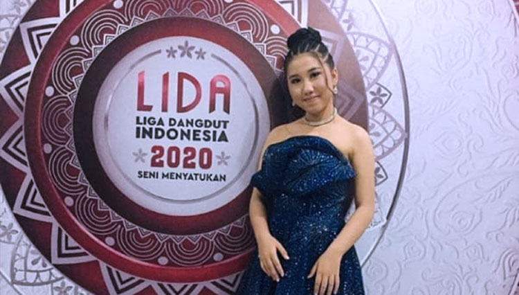 Diyah Safira, biduan Banyuwangi perwakilan Provinsi Jawa Timur diajang Liga Dangdut Indonesia (LIDA), yang digelar stasiun TV swasta Indosiar. (FOTO: Istimewa)