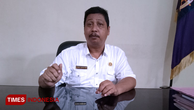 Kepala Bapenda Kabupaten Bangkalan, Ismet Effendi. (Foto: Doni Heriyanto/TIMES Indonesia)