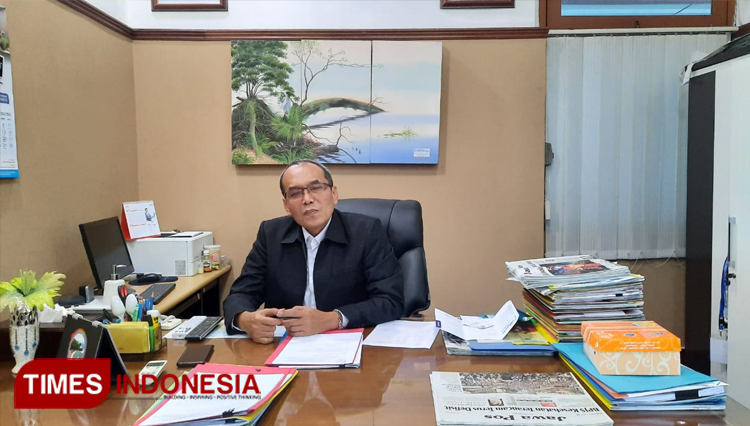Sekretaris LLDIKTI Wilayah VII Surabaya Dr. Widyo Winarso, M.Pd. (Foto: Inntan / TIMES Indonesia)