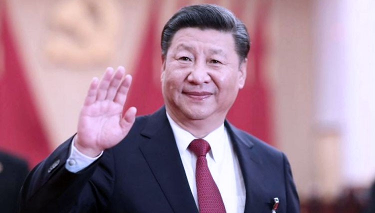 Presiden China Xi Jinping mengunjungi Wuhan untuk pertama kalinya sejak virus corona Covid-19 muncul dan menyebar dari wilayah itu pada Desember 2019 lalu. (FOTO: AFP)