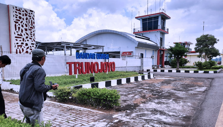 Kondisi Bandara Trunojoyo Sumenep yang hingga kini masih sepi peminat. (FOTO: Ach. Qusyairi Nurullah/TIMES Indonesia)