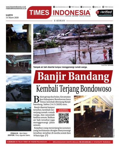 Edisi Sabtu, 14 Maret 2020: E-Koran, Bacaan Positif Masyarakat 5.0