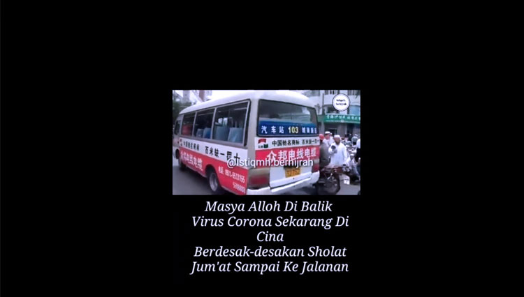 Sumber: Tangkapan layar video di Whatsapp