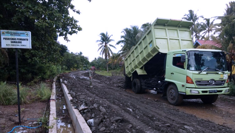 Pembangunan Jalan Sepanjang 800 Meter Masuk Tahap Pengerasan Times Indonesia 4922