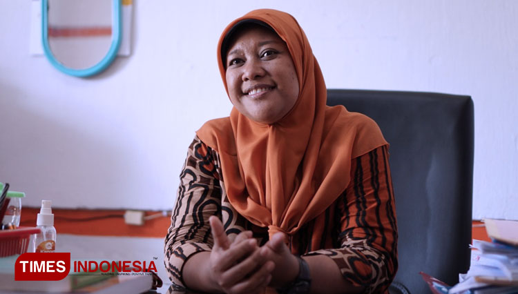 Ketua Komisi Pemilihan Umum (KPU) Kendal, Hevy Indah Oktaria (FOTO: Dhani/TIMES Indonesia)