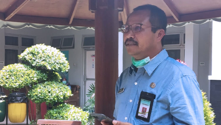 Kepala Dinas Kesehatan Bantul Agus Budi Raharja (Foto : Totok Hidayat/TIMES Indonesia)
