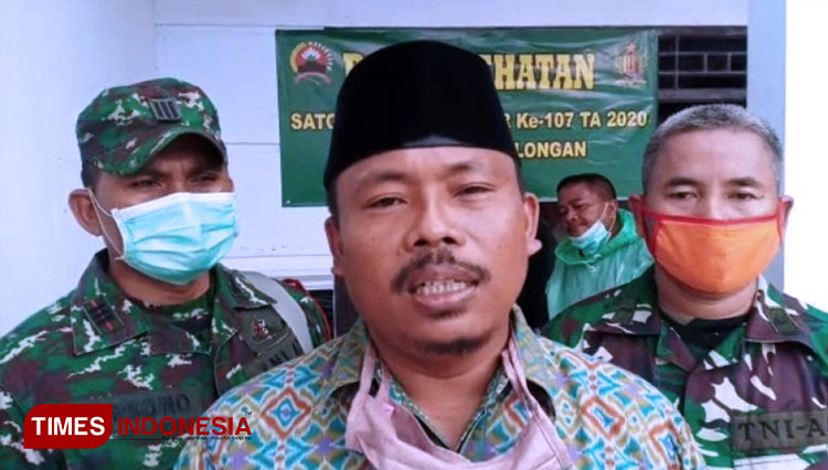 Hamka Nurul Huda, Kepala Desa Pantirejo, Kecamatan Kesesi, Kabupaten Pekalongan, Jawa Tengah. (FOTO: AJP/TIMES Indonesia)