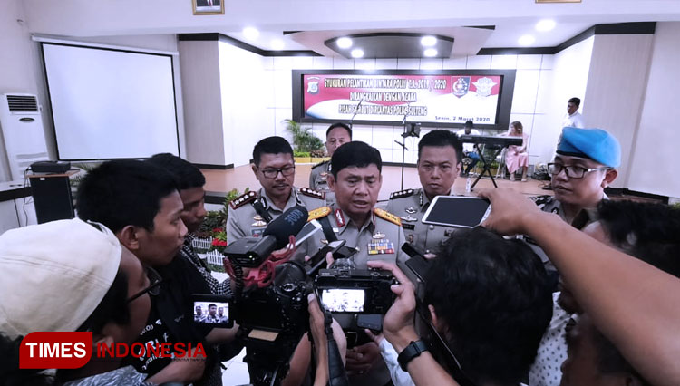 Kapolda Sulawesi Tengah Irjen Polisi Syafril Nursal (Foto: Sarifah Latowa/TIMES Indonesia)