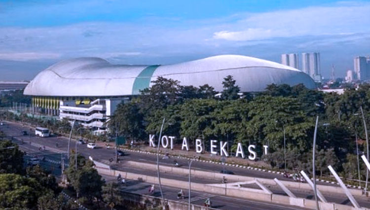 salah satu landmark kota Bekasi, Stadion patriot chandrabhaga (Foto: Channel-e)