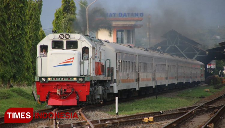 Kereta api (FOTO: Dokumen TIMES Indonesia)