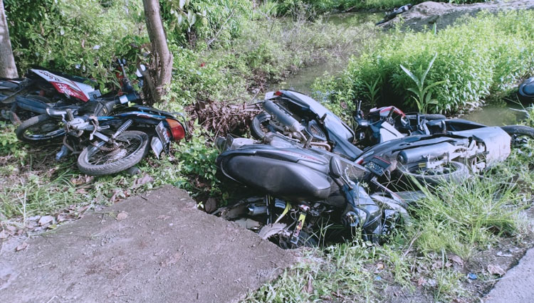 Polresta Banyuwangi Amankan 3 Orang Warga Dalam Kasus Anarkisme Sumberagung