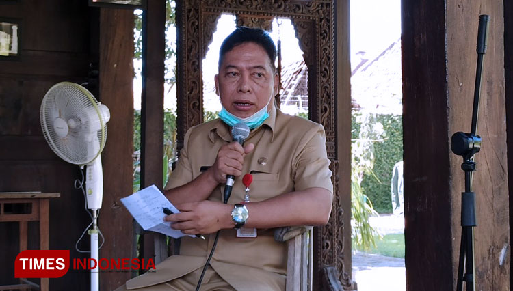 Kepala Dinas Kesehatan Banyuwangi, dr Widji Lestariono. (Foto: Agung Sedana/TIMES Indonesia)