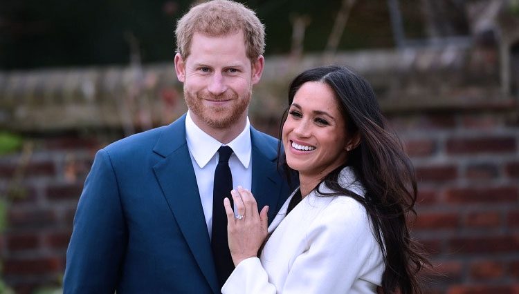 Pangeran Harry-Meghan Markle Melepas Hak Istananya