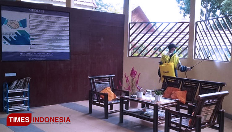 Wabah Corona Tak Halangi Sidang di Pengadilan Agama Pagaralam