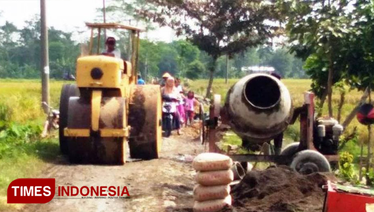 Pengaspalan Jalan Tmmd Reguler Pekalongan Ruas Dukuh Pepedan Jlubang Dimulai Times Indonesia