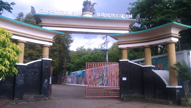 Taman Budaya Raden Saleh (TBRS) terlihat sepi sejak beberpa pekan di Semarang. (FOTO: istimewa)