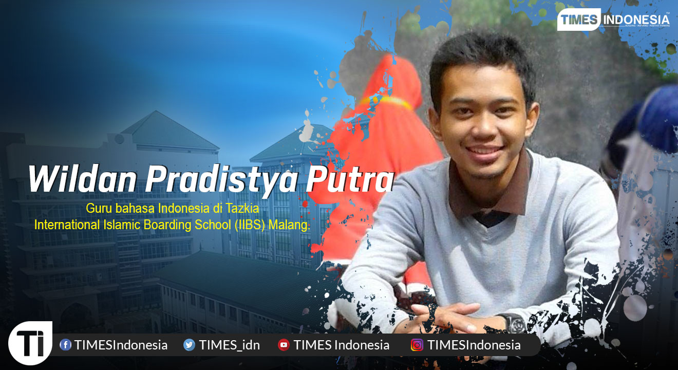 Wildan Pradistya Putra, S.Pd, Gr, Guru bahasa Indonesia di Tazkia International Islamic Boarding School (IIBS) Malang. 