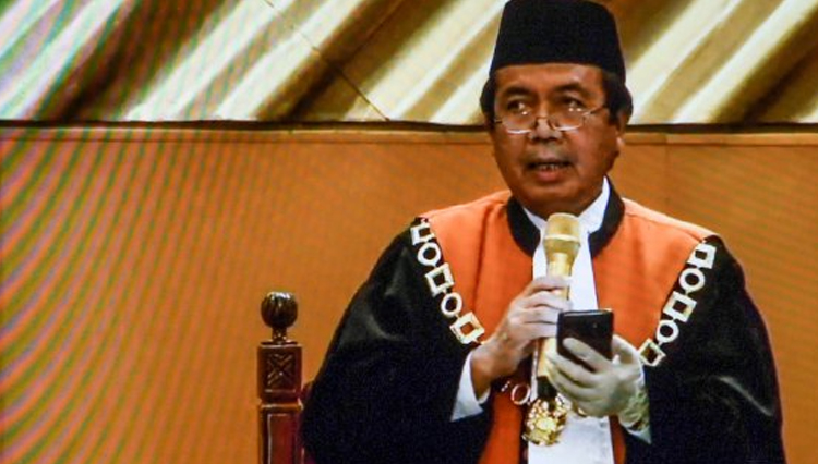 Ketua Mahkamah Agung terpilih, Dr. H. Muhammad Syarifuddin. (ANTARA FOTO/Hafidz Mubarak A)