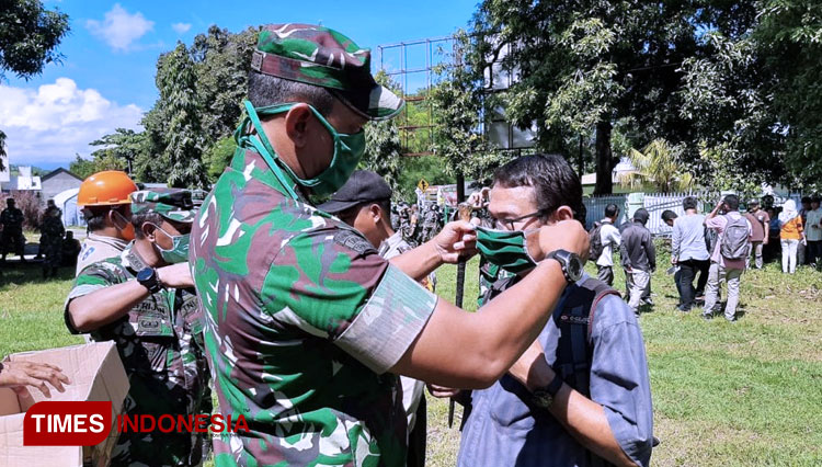 Cegah Covid- 19, Ini Arahan Komandan Korem 162/WB | TIMES Indonesia