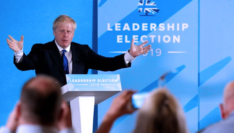 Perdana Menteri Inggris, Boris Johnson. (FOTO: Reuters/Phil Noble)