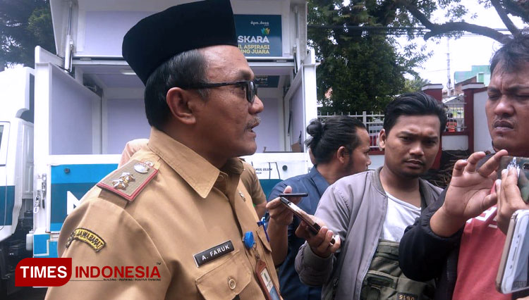 Kabid Pemerintah Dinas Pemberdayaan Masyarakat Desa (DPMD) Kuningan Jawa Barat, Ahmad Faruq. (FOTO: Oon Mujahidin/TIMES Indonesia)
