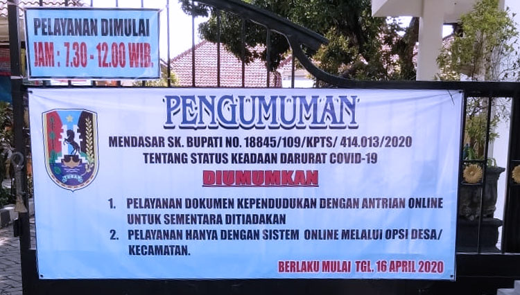 Disdukcapil Tuban Alihkan Permohonan Dokumen Lewat Operator Siak Times Indonesia